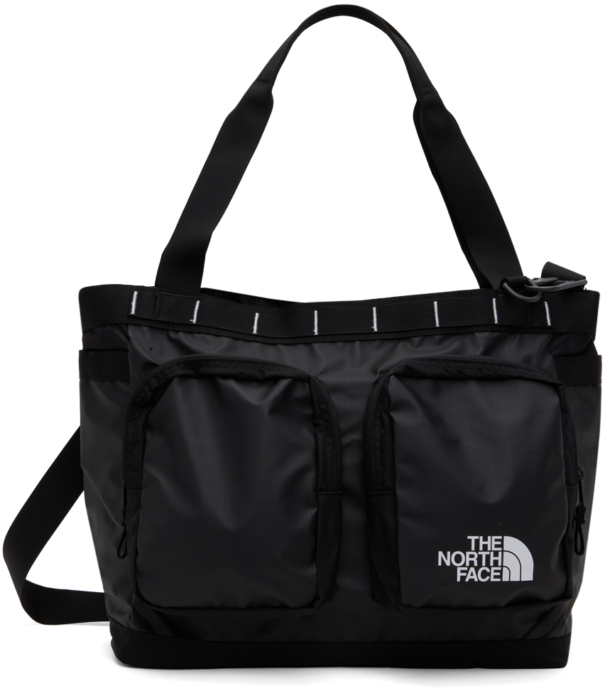 The North Face: Black Base Camp Voyager Tote | SSENSE