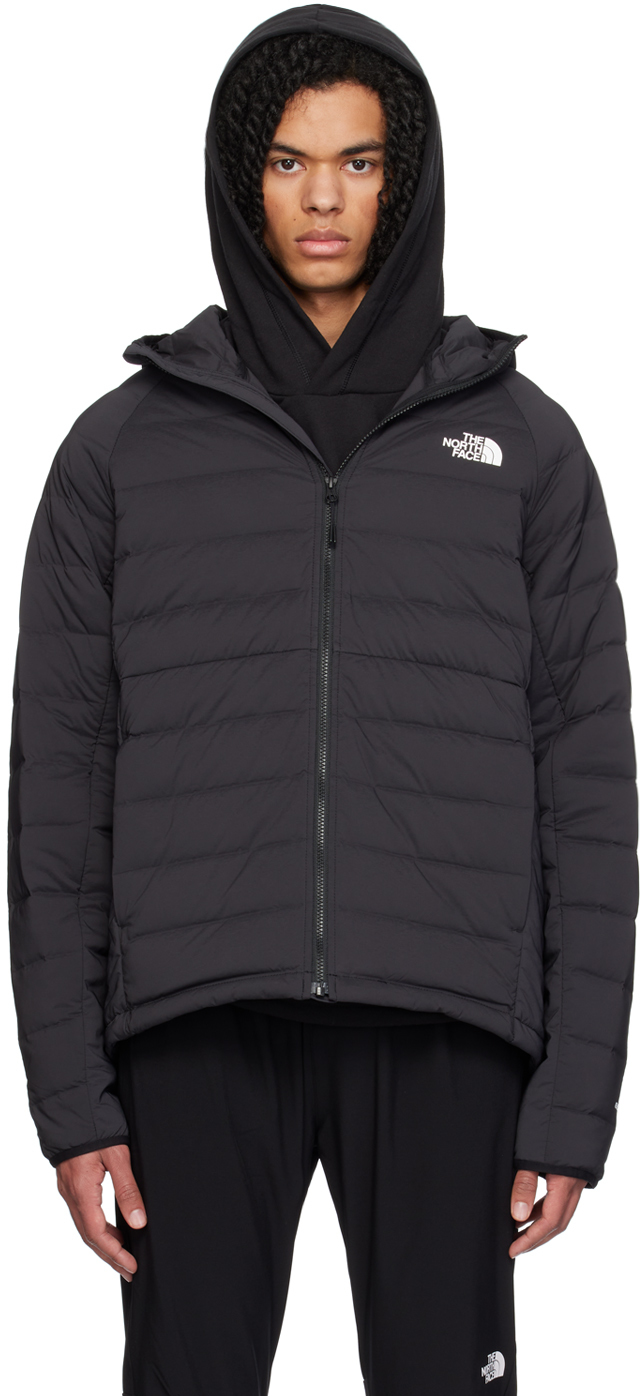 The North Face Black Belleview Down Jacket In Jk3 Tnf Black