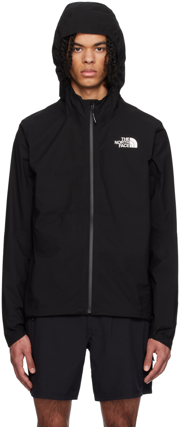 The North Face Black Waterproof Jacket In Jk3 Tnf Black