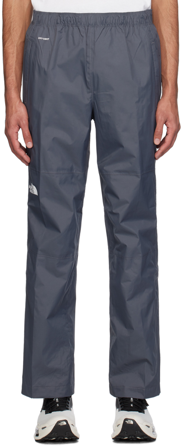 The North Face Gray Antora Track Pants In 174 Vanadis Grey