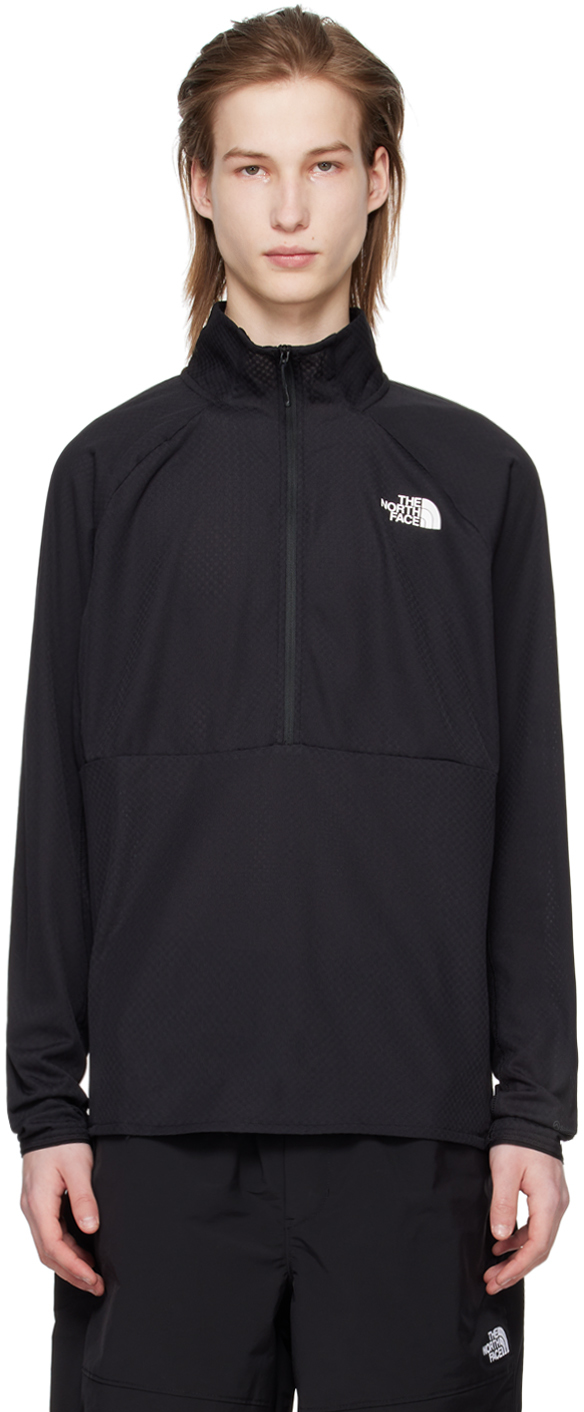 Shop The North Face Black Half-zip Sweater In Jk3 Tnf Black