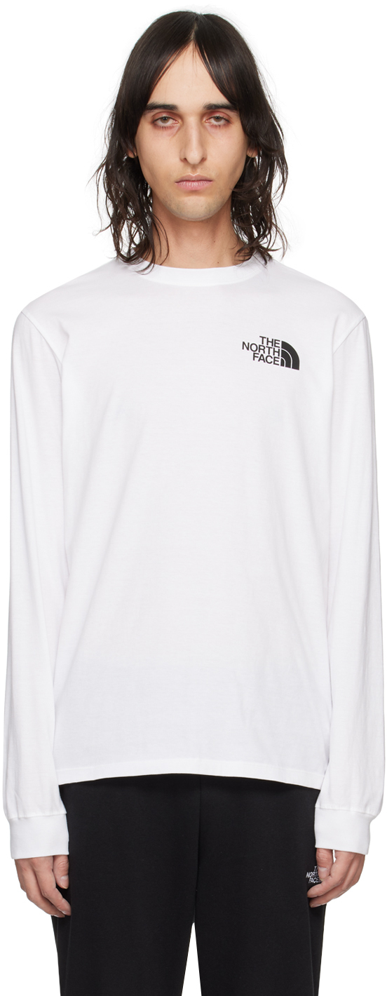 White NSE Long Sleeve T-Shirt