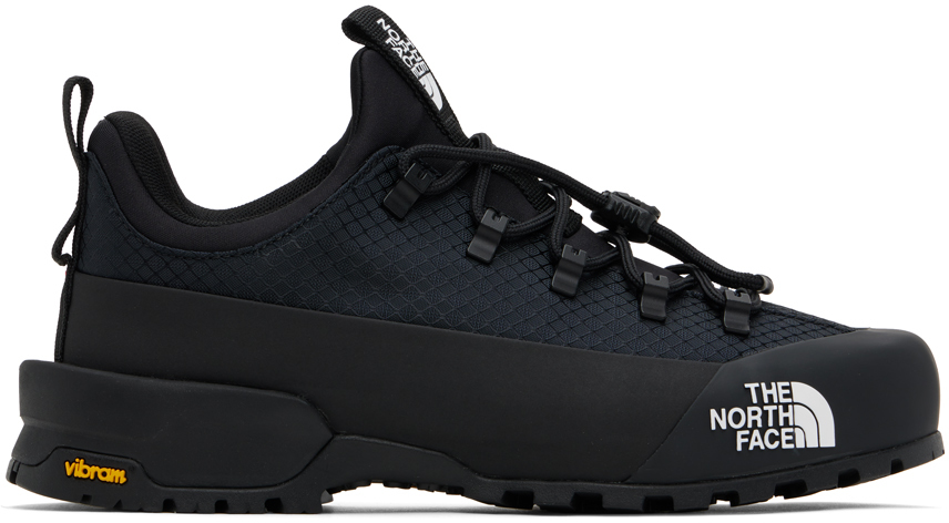 Shop The North Face Black Glenclyffe Low Sneakers In Kx7 Tnf Blk/tnf Blk