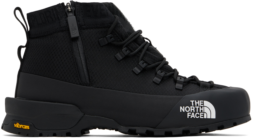 Shop The North Face Black Glenclyffe Zip Boots In Kx7 Tnf Blk/tnf Blk