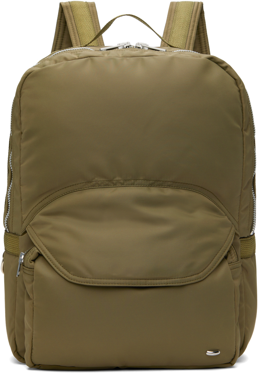 Shop Our Legacy Green Grande Volta Backpack In Tactician Olive