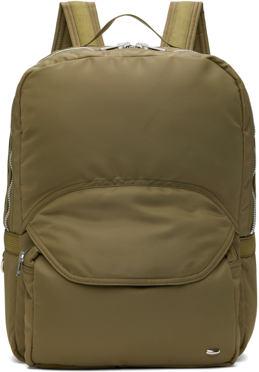 OUR LEGACY: Green Grande Volta Backpack | SSENSE Canada