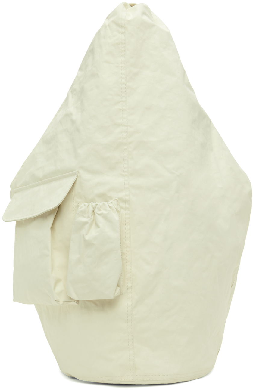 Our Legacy Tech Drip トート ホワイト Ourlegacy Drip Bag OUR LEGACYのオフホワイト Tech Drip トートバッグ