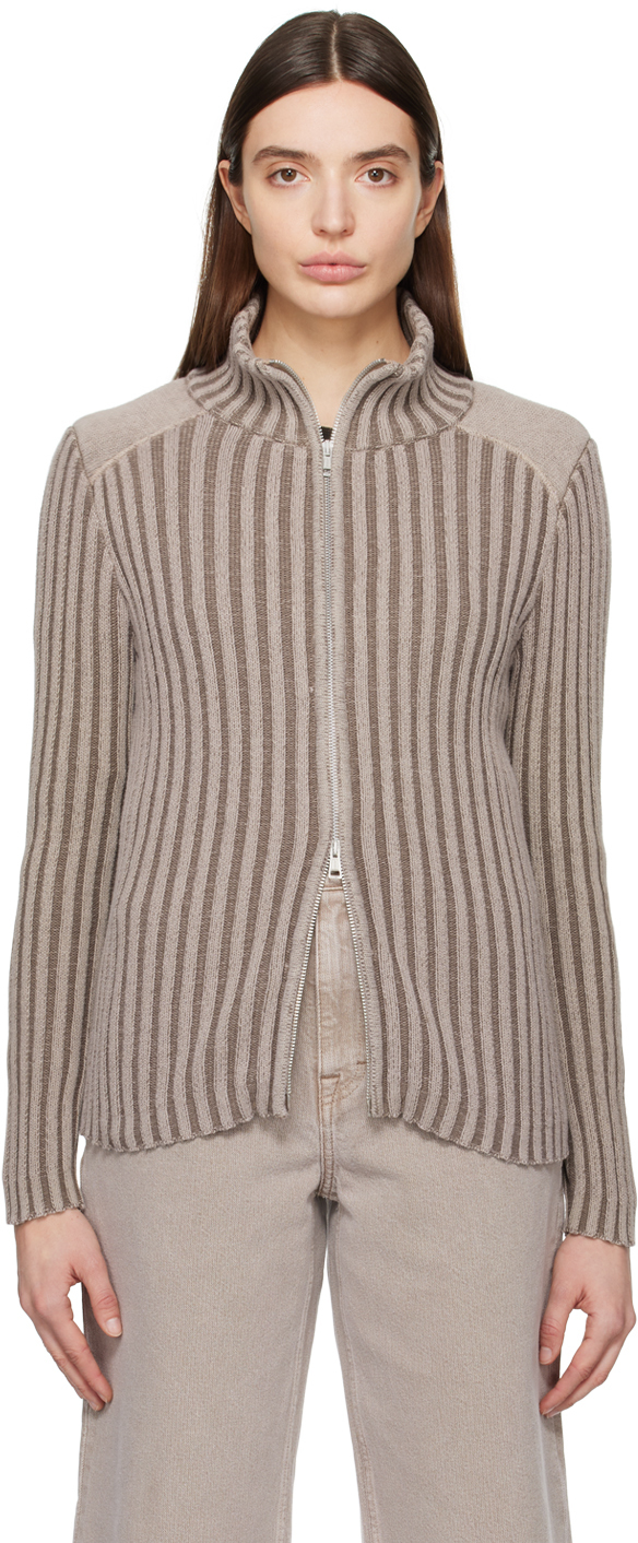 Our Legacy Purple Classic Cardigan In Pink Cast