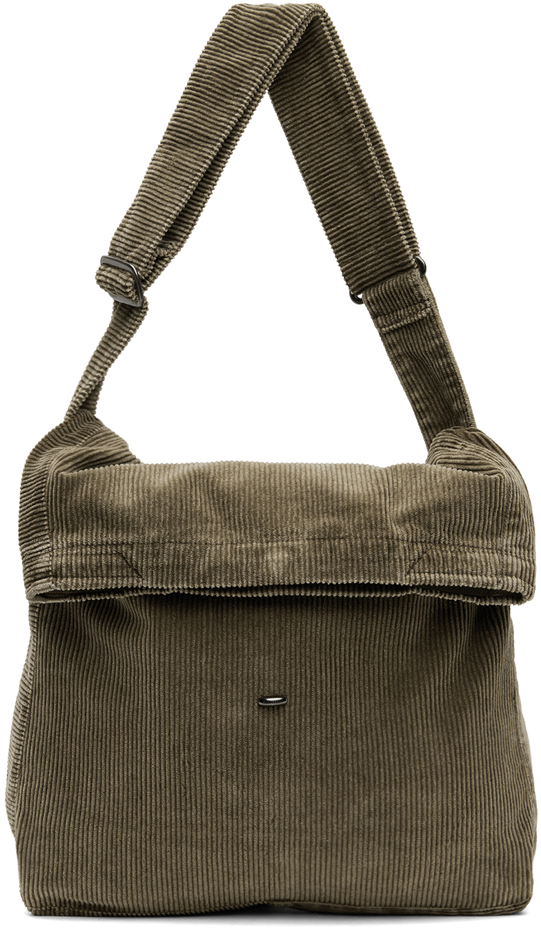 Shop Our Legacy Brown Sling Bag In Brown Enzyme Cord