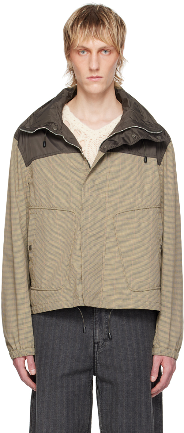 Shop Our Legacy Brown Shigatsu Jacket In Bukhansan Check Cord