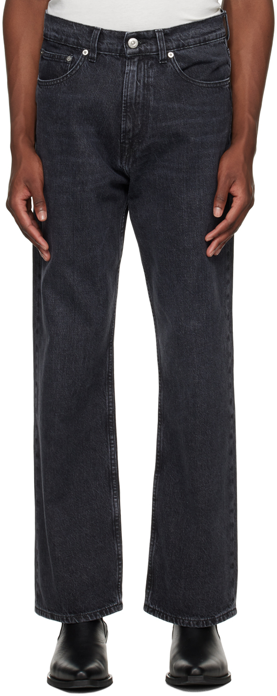 Shop Our Legacy Black Third Cut Jeans In Supergrey Wash