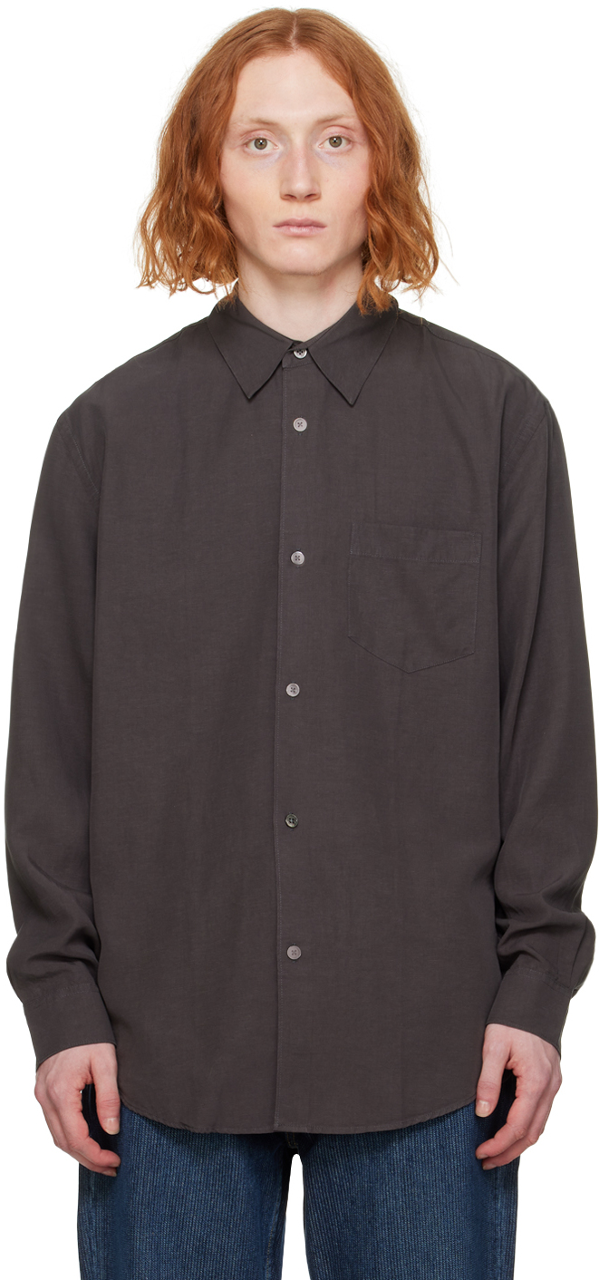 OUR LEGACY: Gray Initial Shirt | SSENSE