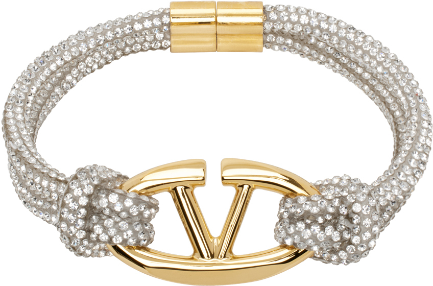 Gold VLogo Bracelet