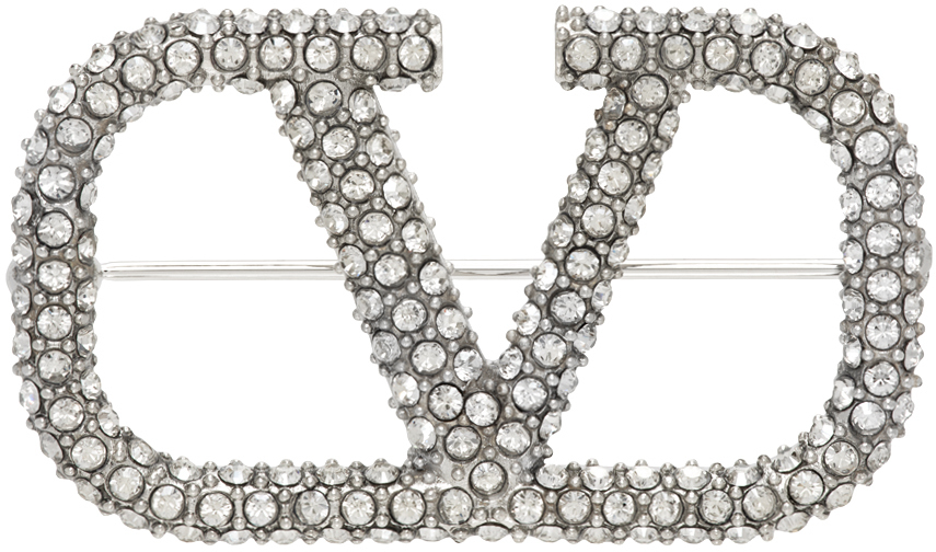 VALENTINO GARAVANI: brooches for women - Silver