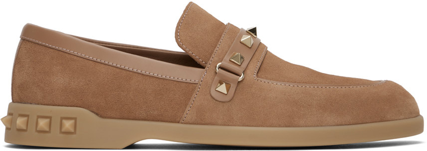 Tan Leisure Flows Loafers
