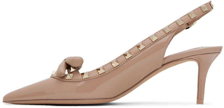 Valentino Garavani Rockstud Slingback Pumps In Multicolor