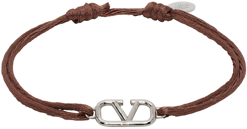 Brown VLogo Bracelet
