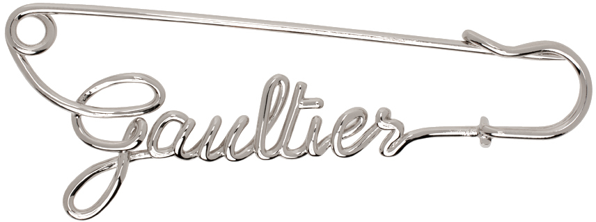Jean Paul Gaultier Silver 'the Gaultier Safety Pin' Brooch