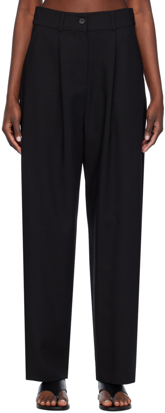 Buy Black Trousers & Pants for Women by Vastrawada Online