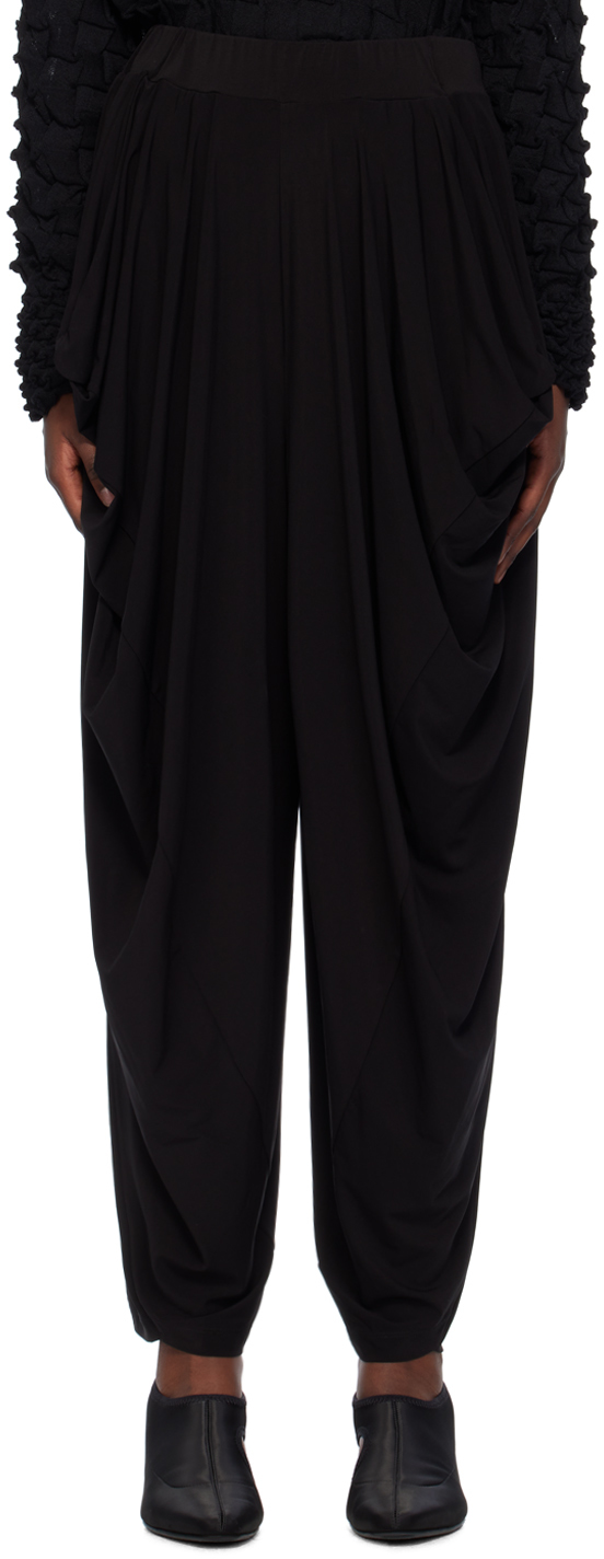 Black Drape Lounge Pants