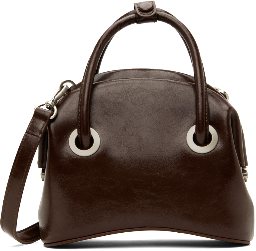 Brown Circle Mini Bag