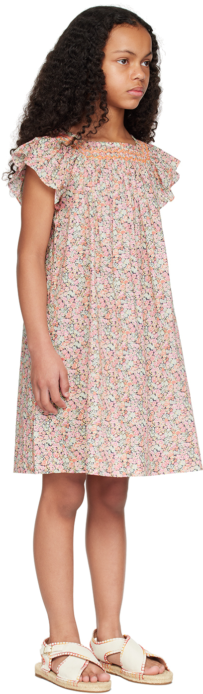 Bonpoint Kids Multicolor Coryse Dress In 535a