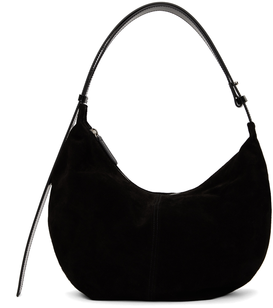 Black HT Suede Bag by Nothing Written on Sale