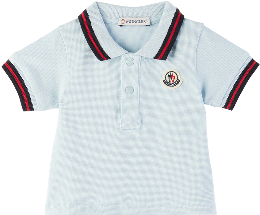 Baby moncler long sleeve polo best sale