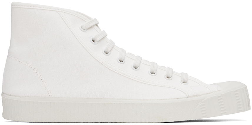 スニーカー SPALWART Women Sneakers 30539500005 White SPALWART Special White Canvas & Rubber Womens Sneakers Size