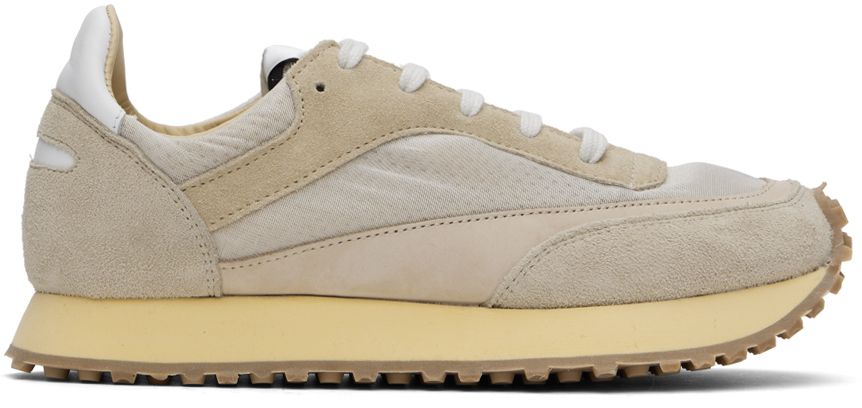 Beige Tempo Low Sneakers