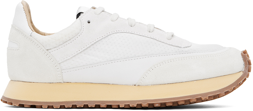 Spalwart White Tempo Low Transparent Trainers