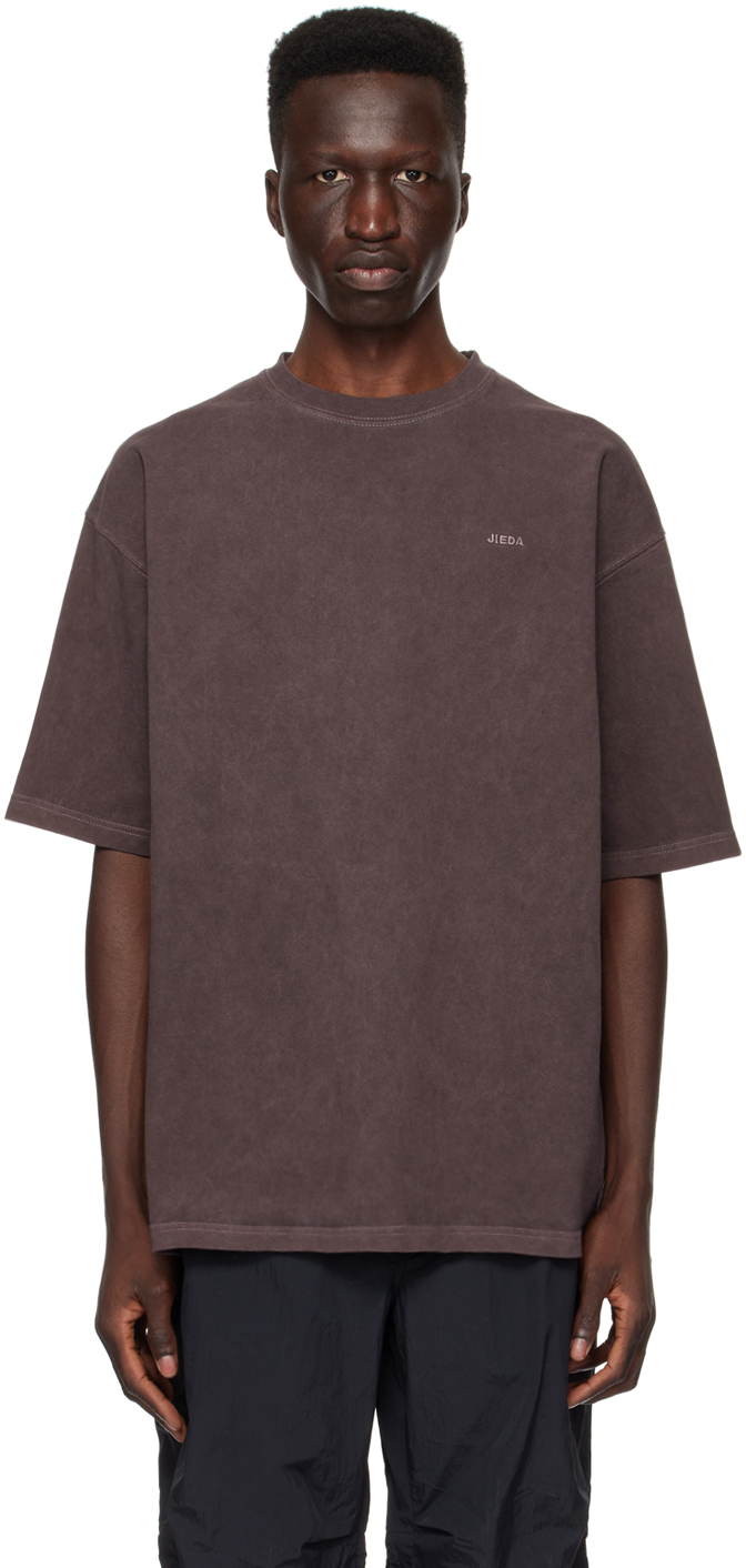 Brown Overdyed T-Shirt