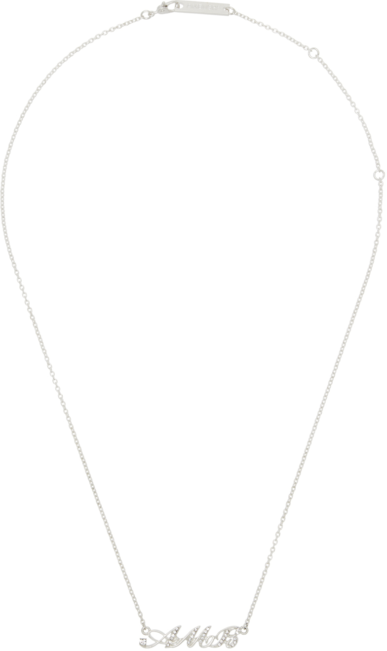 【関税込み】Ambush シルバー Amb' Initial ネックレス Ambushのシルバー Amb' Initial ネックレスがセール中