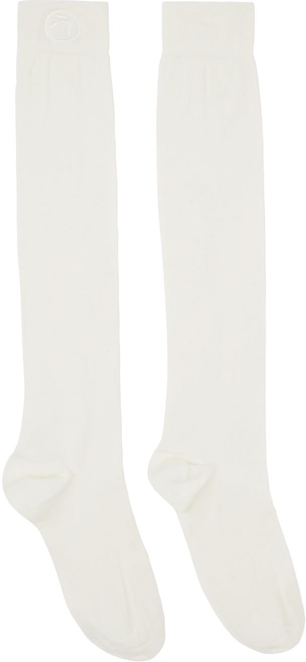 White Overknee Socks