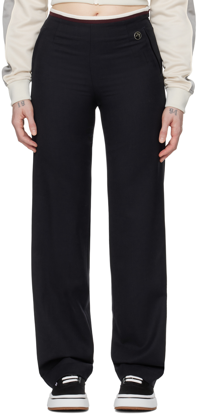 パンツ AMBUSH Woman Pants Black BWCA040F23FAB001 1000 AMBUSH | Black Women's Casual Pants | YOOX
