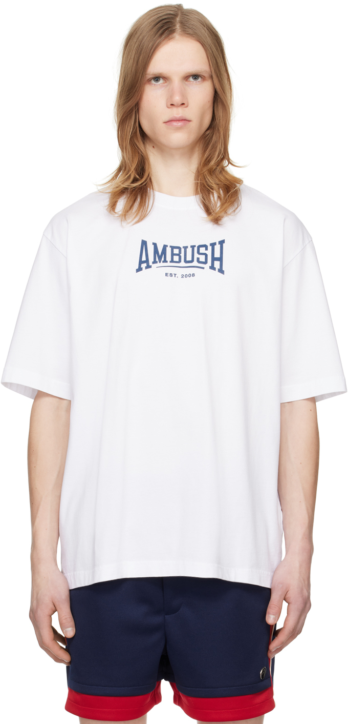 Ambush White Printed T-shirt
