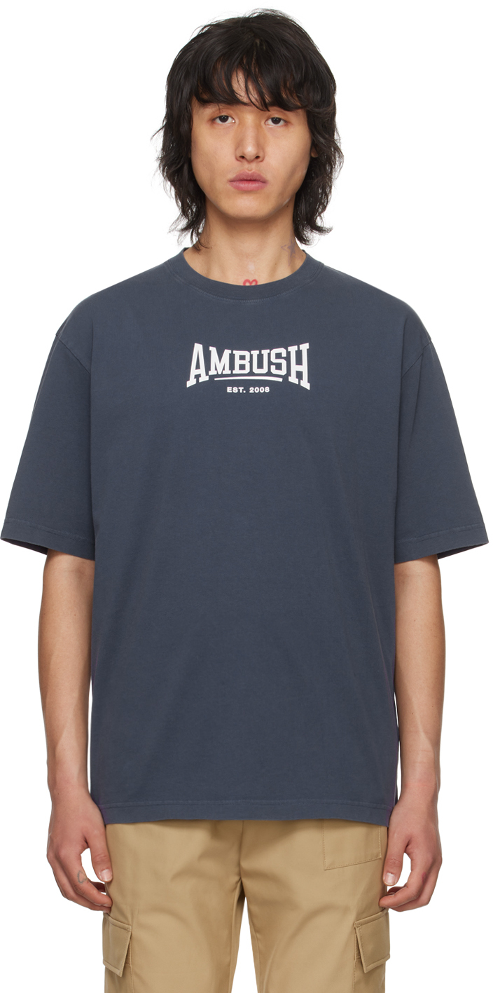 Ambush Navy Printed T-shirt