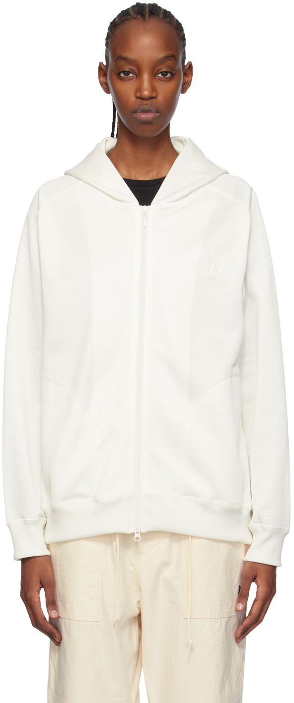 NEEDLES: Off-White Sweat Hoodie | SSENSE Canada