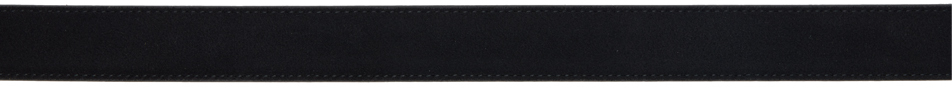 Black Papillon Square Buckle Belt - Thumbnail 2
