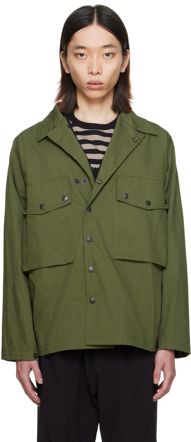Veste Max Jeans Femme Style Safari Militaire En Tencel Vert Olive - Taille S, Occasion Très Bon état