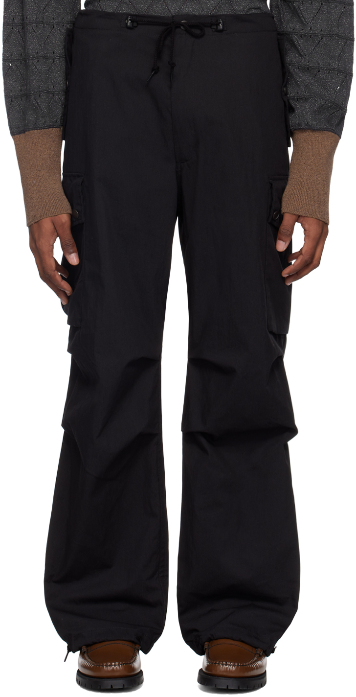 Black Field Cargo Pants