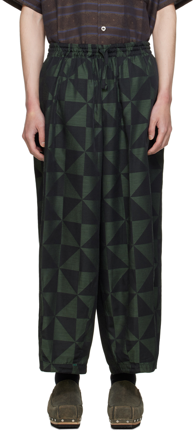 Green H. D.P. Trousers