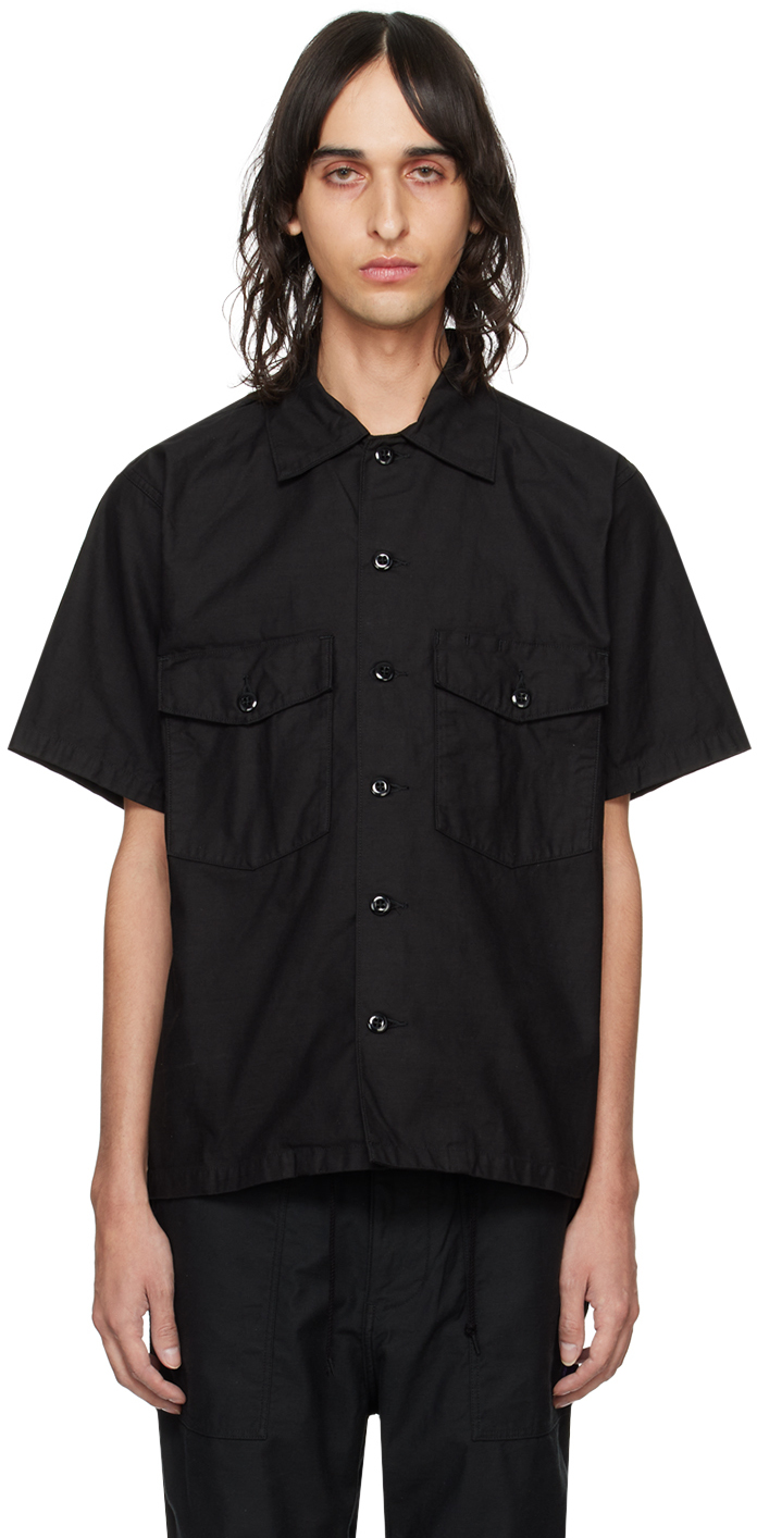 Black Fatigue Shirt by NEEDLES on Sale