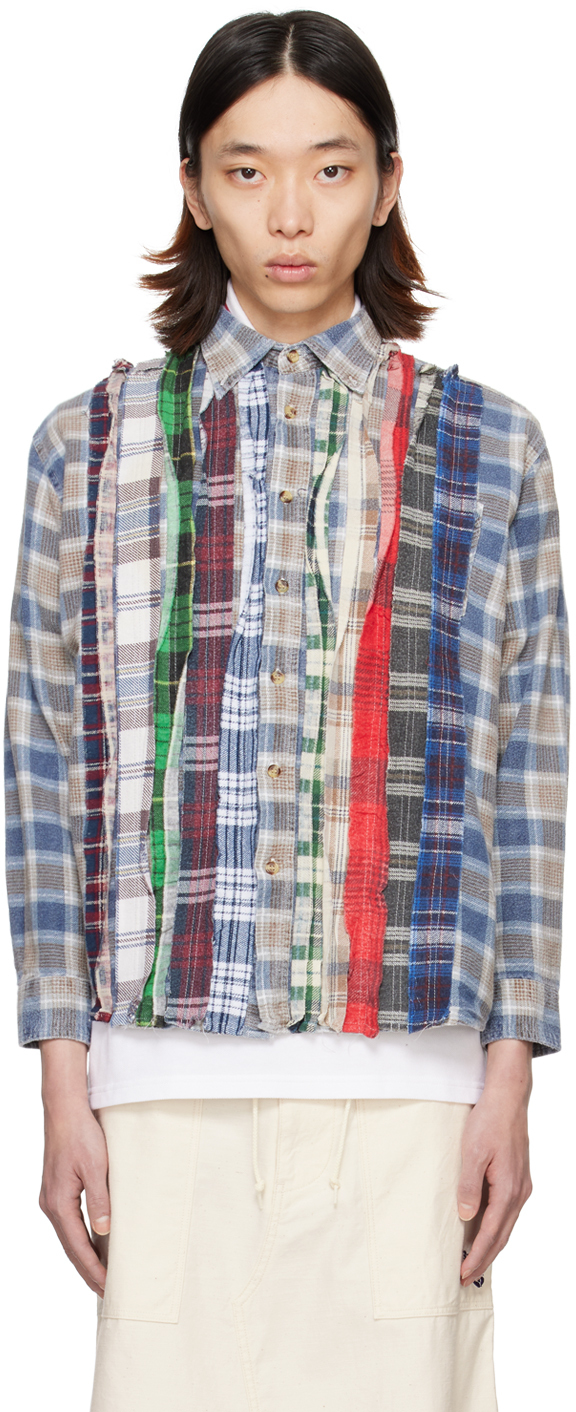 Needles Multicolor Ribbon Shirt In Assorted