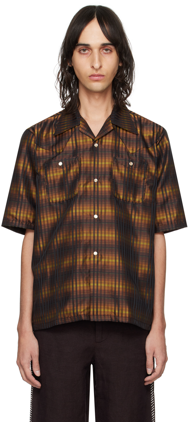 Yellow Cowboy One-Up Shirt