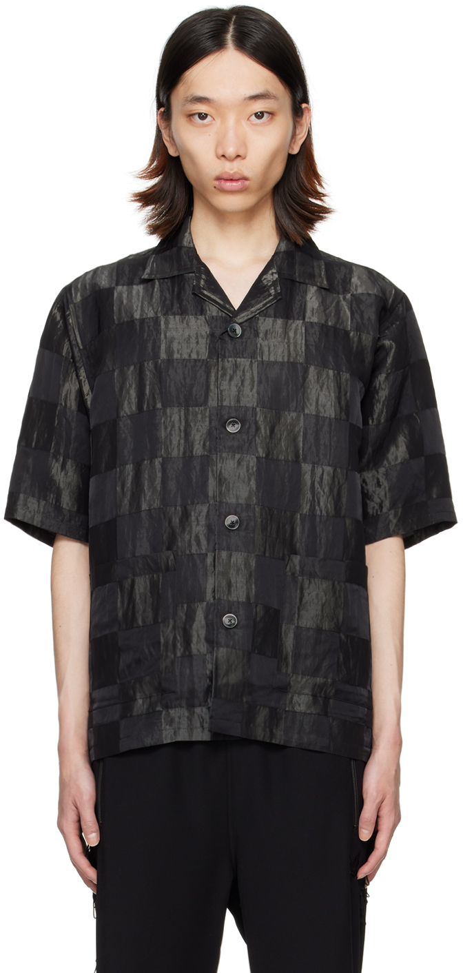 NEEDLES: Black Cabana Shirt | SSENSE