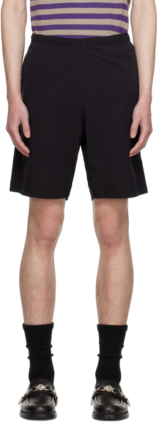 Black W.U. Shorts