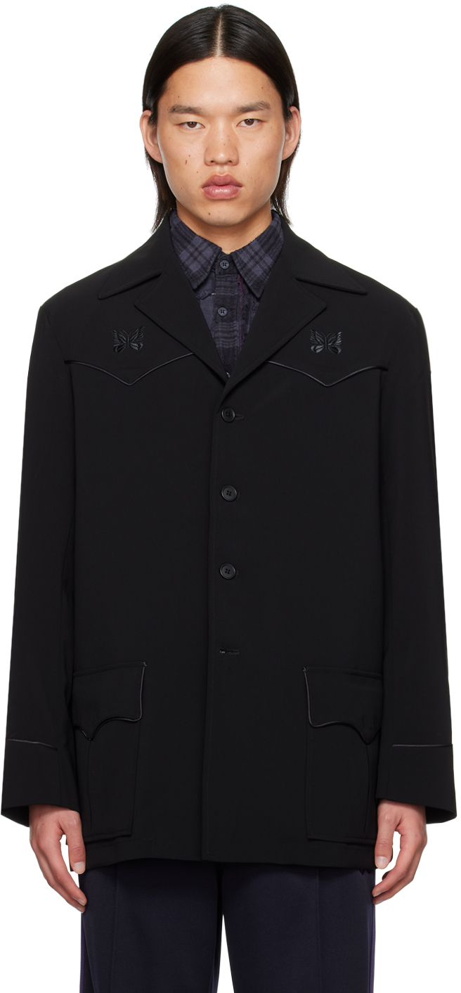 Black Western Leisure Blazer