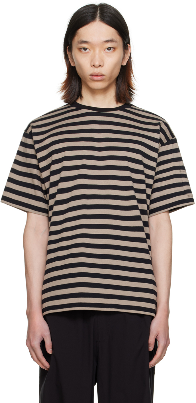 Black & Gray Stripe T-Shirt