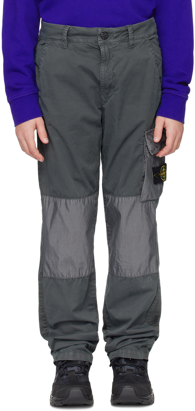 Survêtement Stone Island Junior - Sweat + Pantalon Gris, Taille 10/142 - Occasion Très Bon état